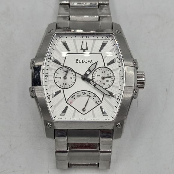 Bulova Other - Bulova Winter Moor 96C115 Mens Watch Stainless Steel Water Resistant